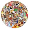 50pcs Cute Cartoon Sloth Stickers for Suitcase, Scooter, Motorcycle, Car