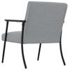 Armchair Light Grey Fabric