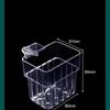 Transparent Hangable Aquarium Plant Holder Pot For Fish Tank Hydroponic System Indoor Workplace Decor Cultivation Decorations
