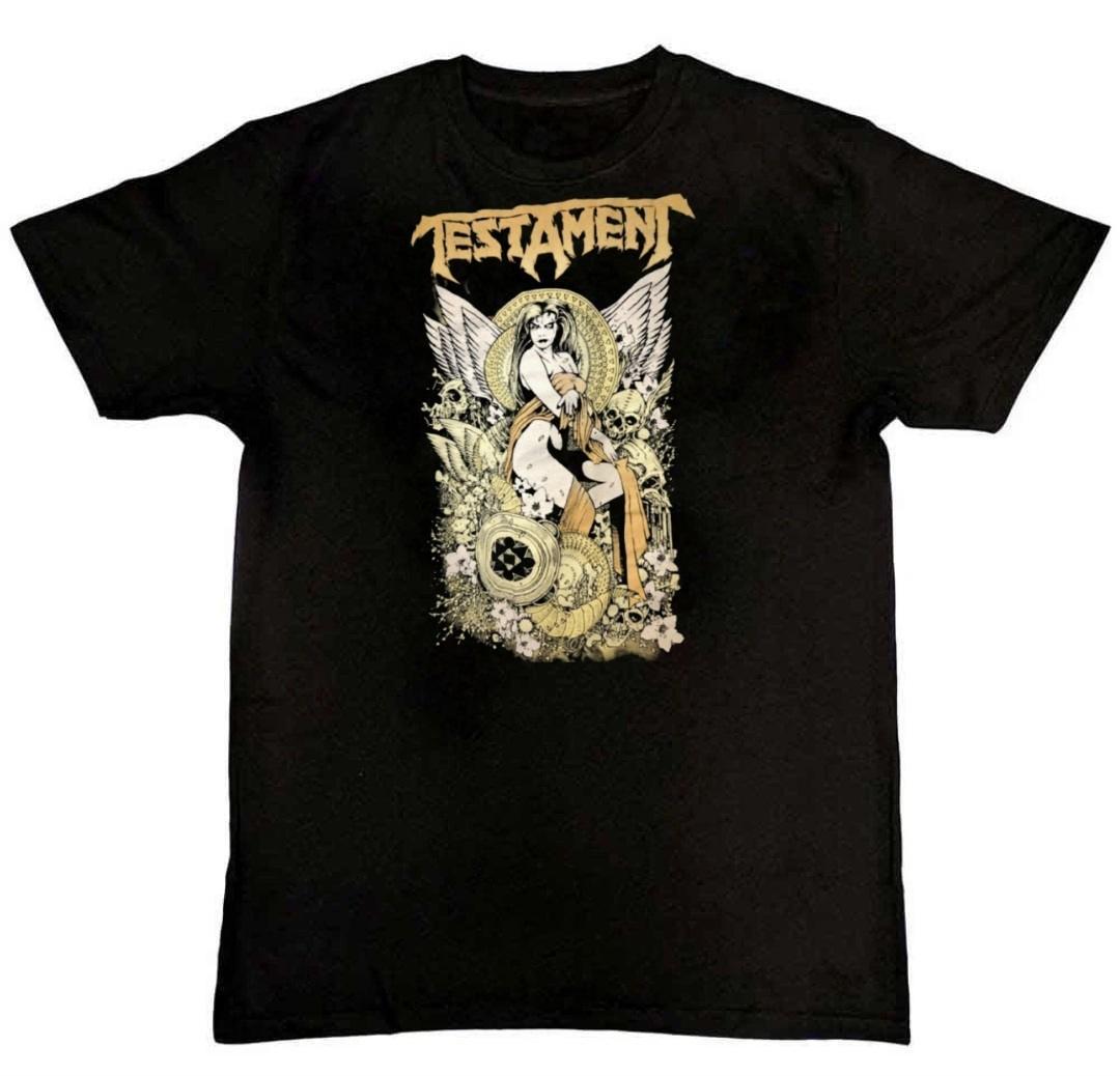 LIMITED EDITION Testament Graphic Print Mens T-Shirt S