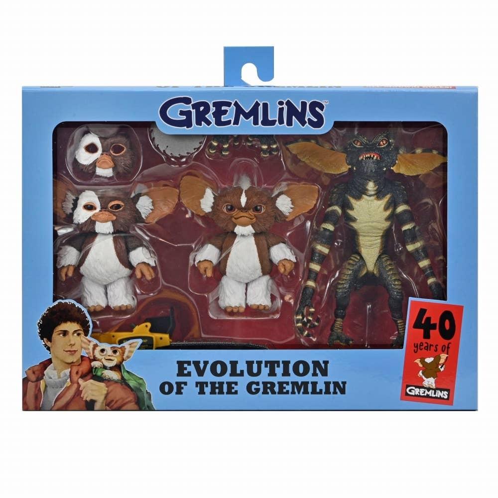 Gremlins Gremlins   Evolution Of A Gremlin mogwAi   Gremlin Action Figure 40th AnniversAry Box Set