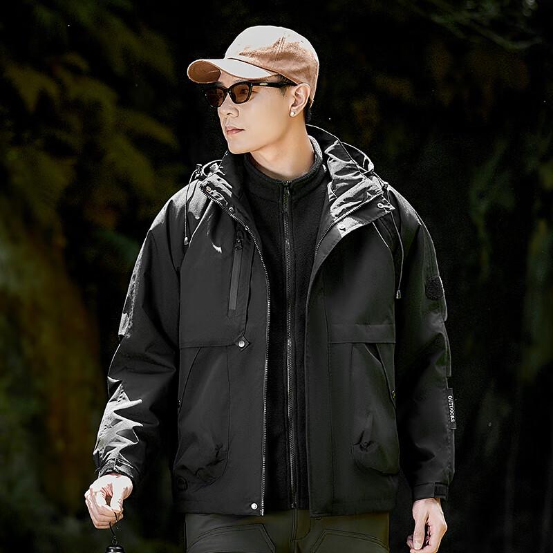 COVER GAL Unisex 3-in-1 Winter Hiking Jacket