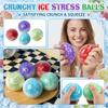 1-20PCS Crushed Ice Cream Soft Squishy Ball Stress Relief  Handmade Decor Squeeze Decompression Fidget for Adult