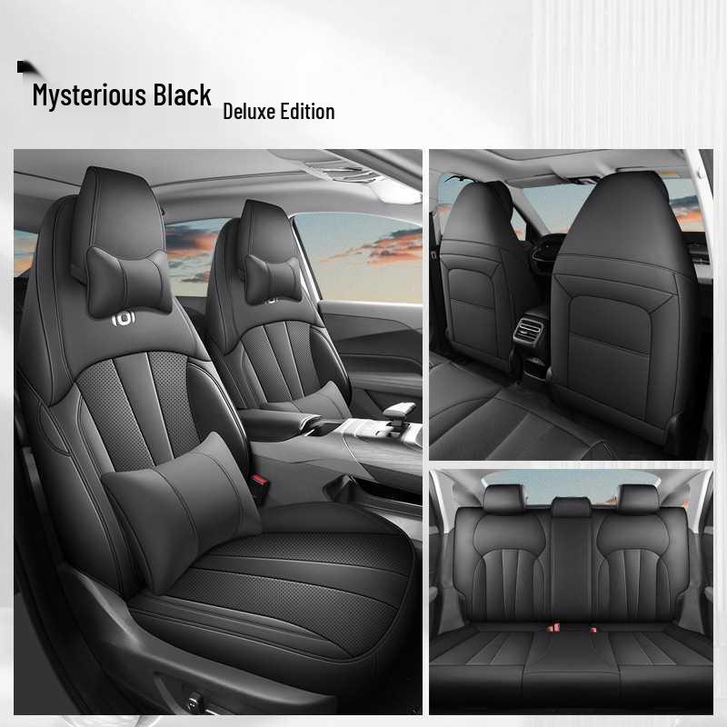 Qiyuan A05 Five-Seater Leather Car Seat Cushion - All-Season Universal Cover