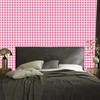 Wallpaper Fabric Pattern Powder Pink and White, Subtle Detail 50x1000