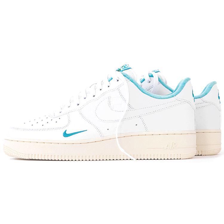 Kith x Nike Air Force 1 Low Hawaii Men Sneakers White Blue-Lagoon Aloe-Verde DC9555-100