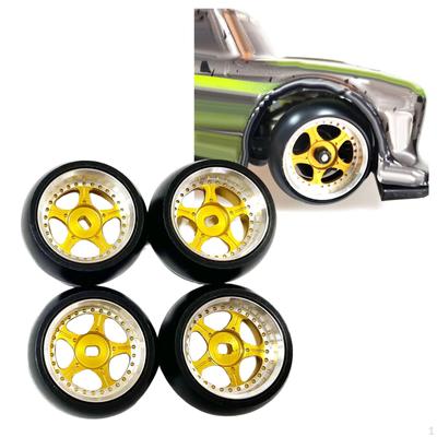 4Pcs Rubber Tyre for K969 K989 P928 RC Car