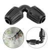 10Pcs Garden Water Tube Hose POM Elbow Connector Adapter Agricultural Irrigation Accessory
