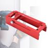 Door Hinge Jig, Aluminum Alloy Door Hinge Template Kit for Router, Adjustable Mortise Jig Fits Door Hinges From 2.5  To