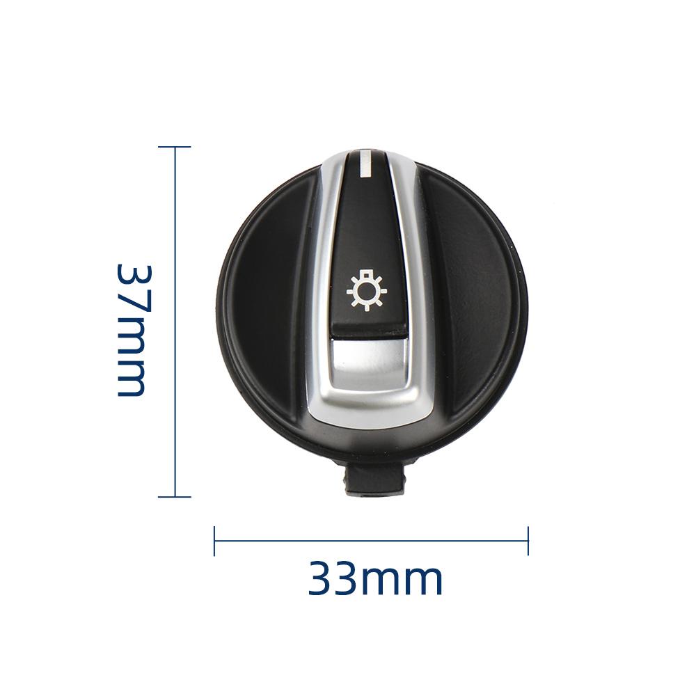 Headlamp Head Lamp Headlight Switch Rotary Knob Button Replacement For BMW 5 6 7 Series X3 X4 F02 F10 F18 F07 F06 F25 F26