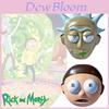 Máscara de PVC Engraçada do Professor Rick And Morty Para Halloween Cosplay