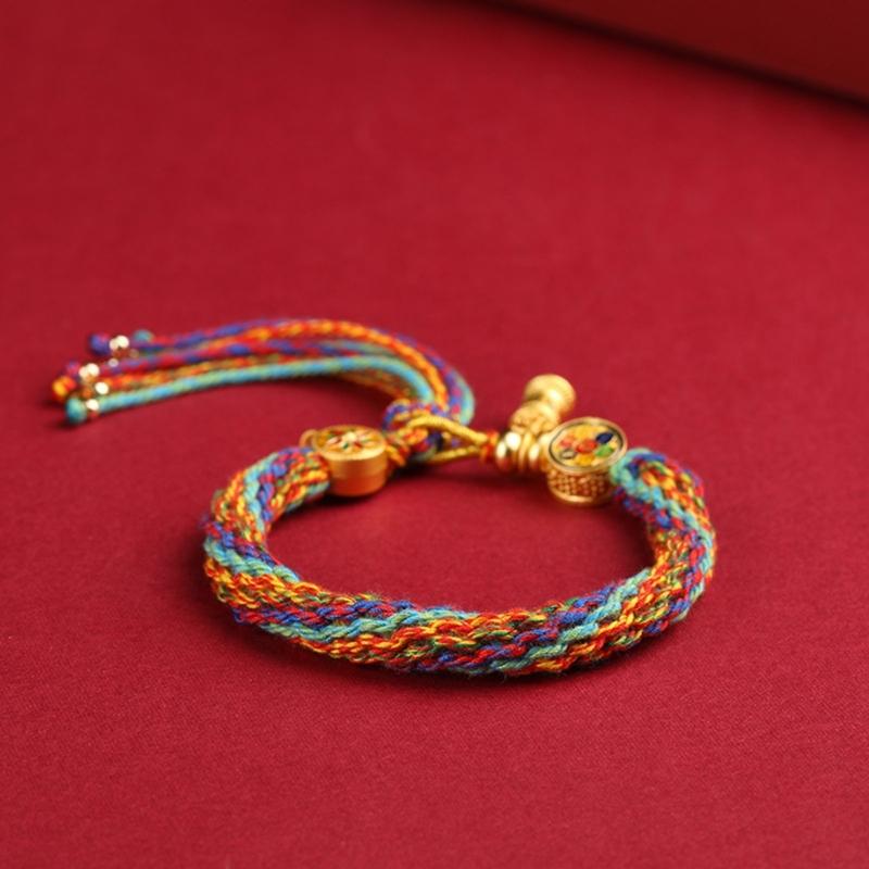 Fashionable Handmade Tibetan Bracelet Bangle Charm for Daily Wear Dates Parties