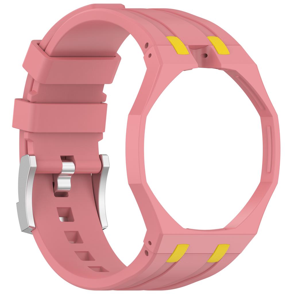 Рамка корпусу ПК+Силіконовий ремінець Для Swatch x AP Royal Pop Кишеньковий Модифікаційний комплект Змінник на 2 в 1 Інтегрований Браслет Наручний годинник