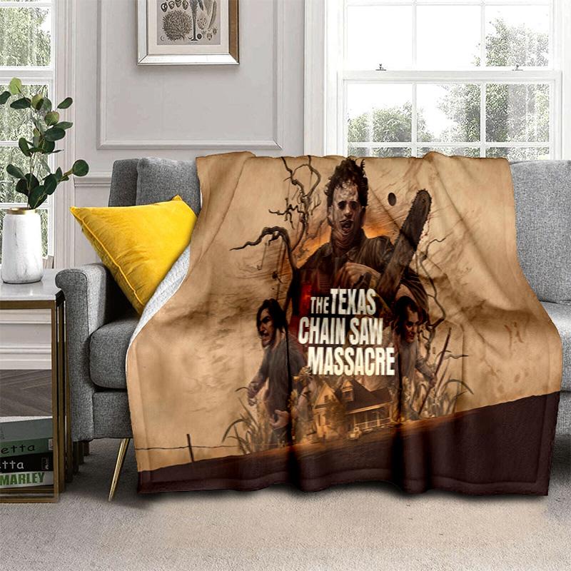 Black Background Sports Figure Print Blanket Suitable For All Seasons Camping Trip Air Conditioning Blanket Nap Blanket Sheet
