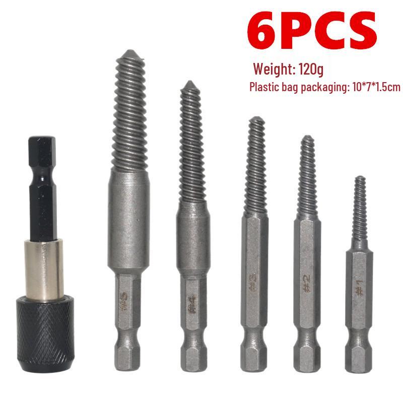 Hex Shank Screw Extractor & Bolt Removal Drill Bit Tool