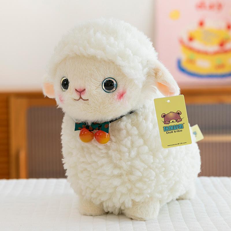 New Cute Sheep Plush Doll Soft Cute Lamb Doll Children's Soothing Toy Birthday Gift