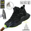 New Work Safety Shoes Anti-Puncture Protective Shoes Men Indestructible Work Shoes Men Boots Comfortable Breathable Safety Boots