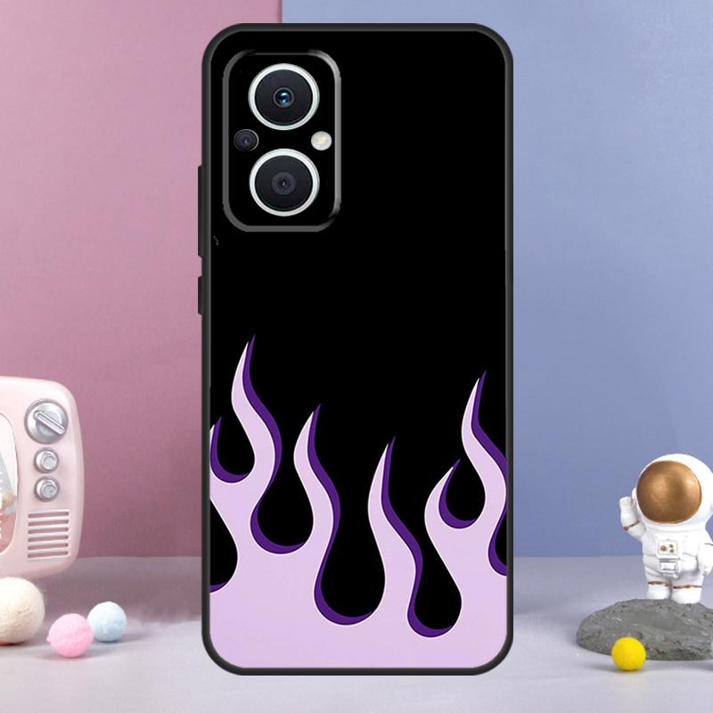 

Крутое Пламя Цветной Узор Чехол Для OPPO Reno 13 F 11F 12F 14F 10 11 12 14 Pro 7 8 Lite OPPO Find X6 X5 X8 X9 Pro Чехол OPPO Find X5