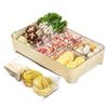 Stackable Compartmented Kitchen Tray with Draining for Hot Pot Side Dish
