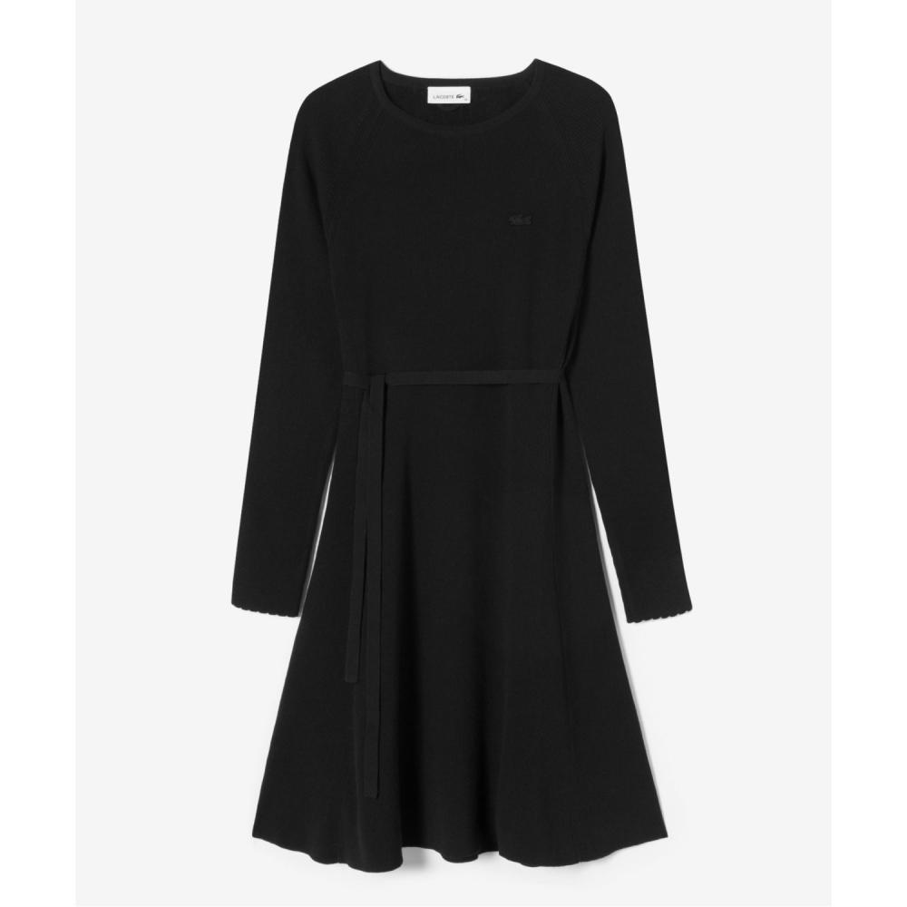 

Женское приталенное платье-свитер LACOSTE EF103E52N 031