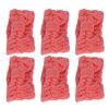 6PCS Microfiber Hdbands Soft Elastic Bowknot Hair Bands for Makeup Face Washing Sports Supplies