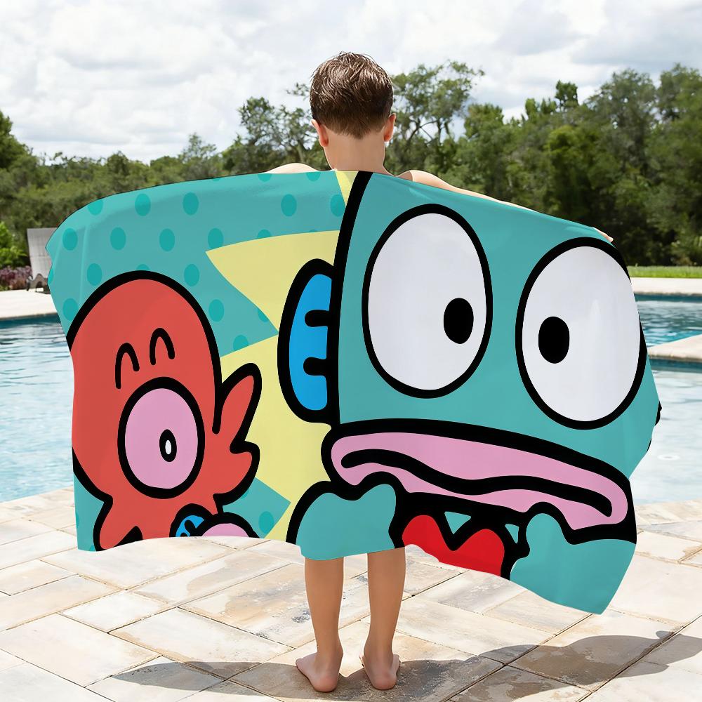 Sa H-Hangyodon Funny Towel Quick Drying Beach Towels Are Suitable For Swimming Pools Camping Yoga And The Gym