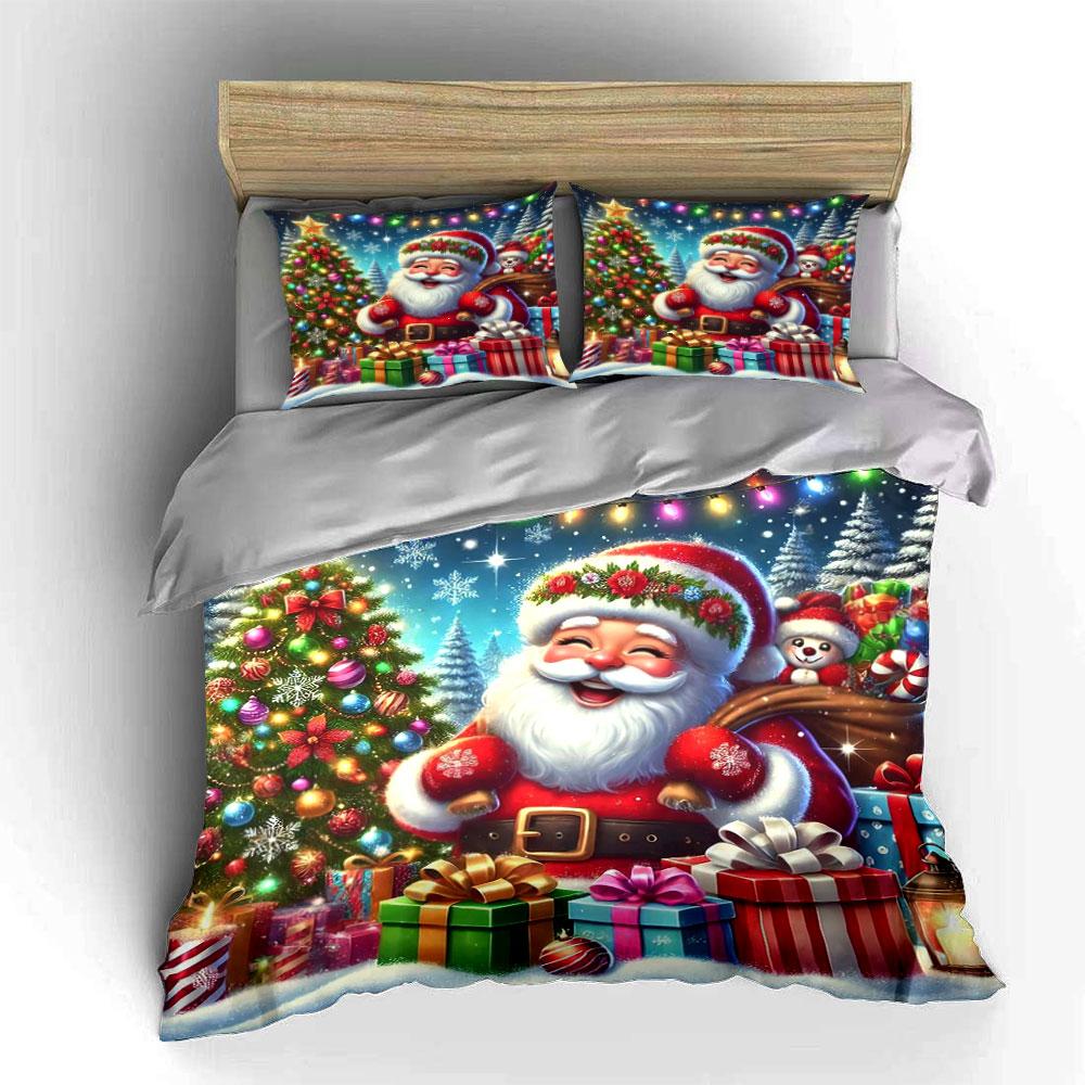 "Whimsical festive wonderland delight" Bedding sets Duvet covers Pillowcases(1* Duvet Cover 2* Pillowcases without duvet insert)