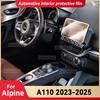 For Alpine A110 2024 2025 Car Interior Center Console Trument Dashboard Protective Film Anti-scratch Sticker Accessories