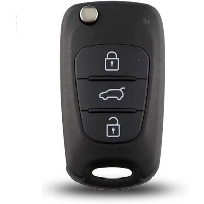 ENERGY 01-3 Tlačítka Obal Klíče kompatibilní s Hyundai i20 ix35 i30 ix20 i30 Elantra Veloster KIA Ceed Picanto Rio Soul Sportage Venga – L