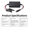 12V 10A MPPT Solar Panel Charge Controller With Type-C And USB Output Designed For AGM Lifepo Batteries