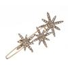 Épingles à cheveux Strass Étoiles Brillantes Barrettes Cristal pour Femmes Dames Enfants Pince pour Frange Épingle à Cheveux de Noël