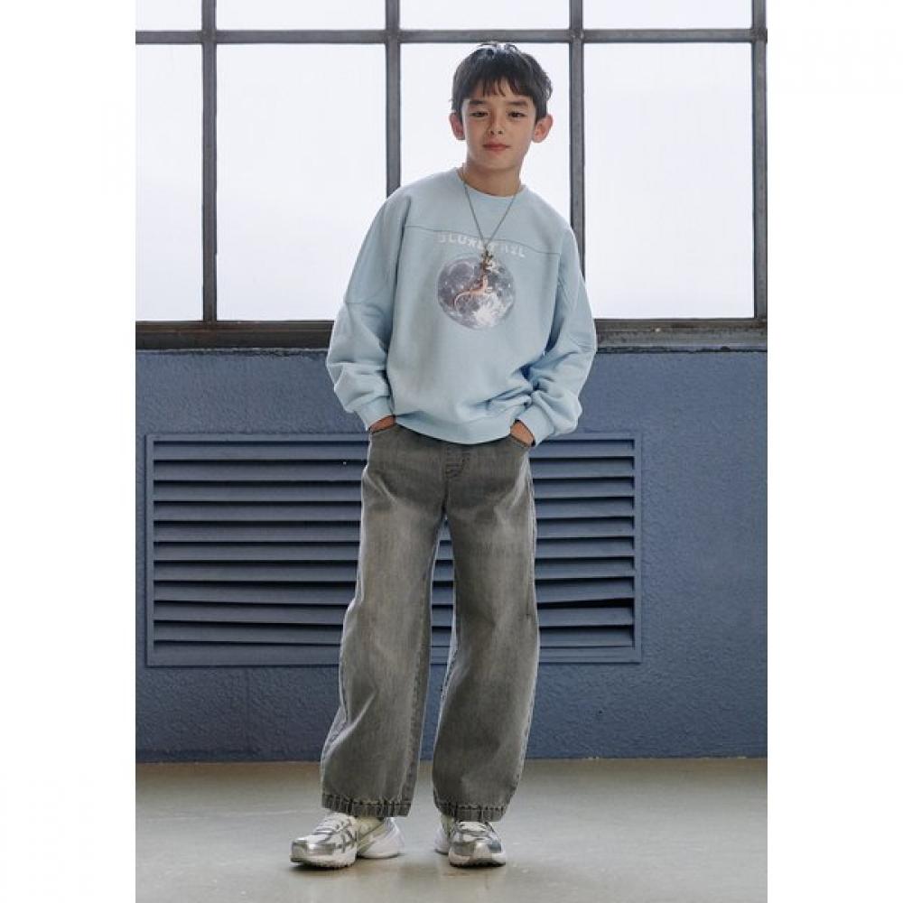 Bluetail Sky Blue Sweatshirt Aaa2ts05sb