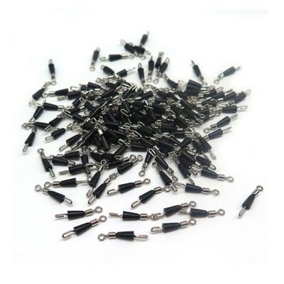 20/30/50Pcs Fishing Swivels Ball Bearing Swivel Rings Connector Rolling Hook