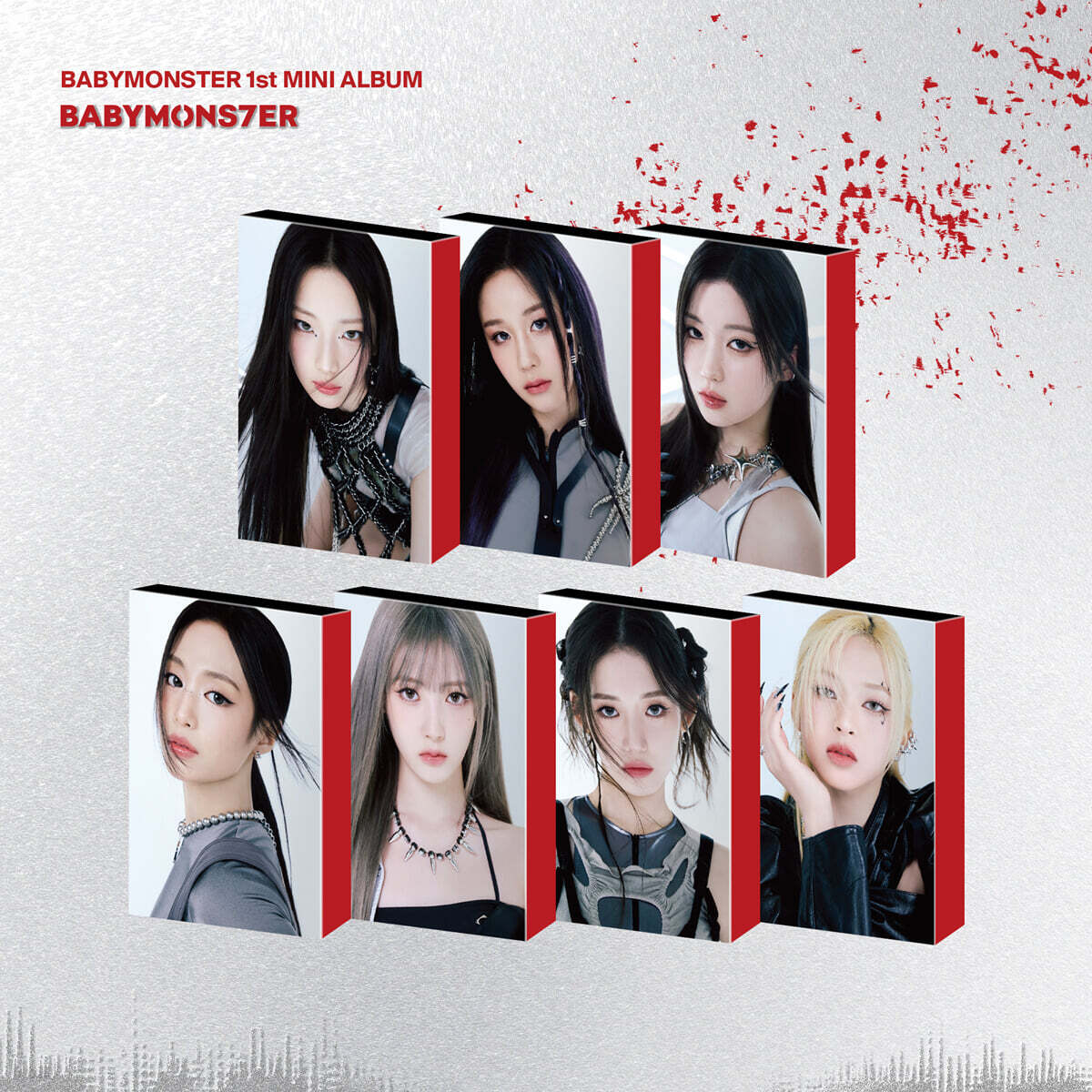 

BABYMONSTER - 1st MINI ALBUM [BABYMONS7ER][YG TAG ALBUM VER.][PHARITA VER.]
