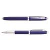 Sheaffer 100 Blue Lacquer/Chrome Plated Pen (Rollerball)