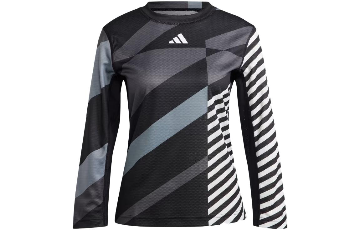 

Adidas HEAT.RDY Pro T Shirts Women s Black Crew Neck Moderate Straight Fit IL9592 S