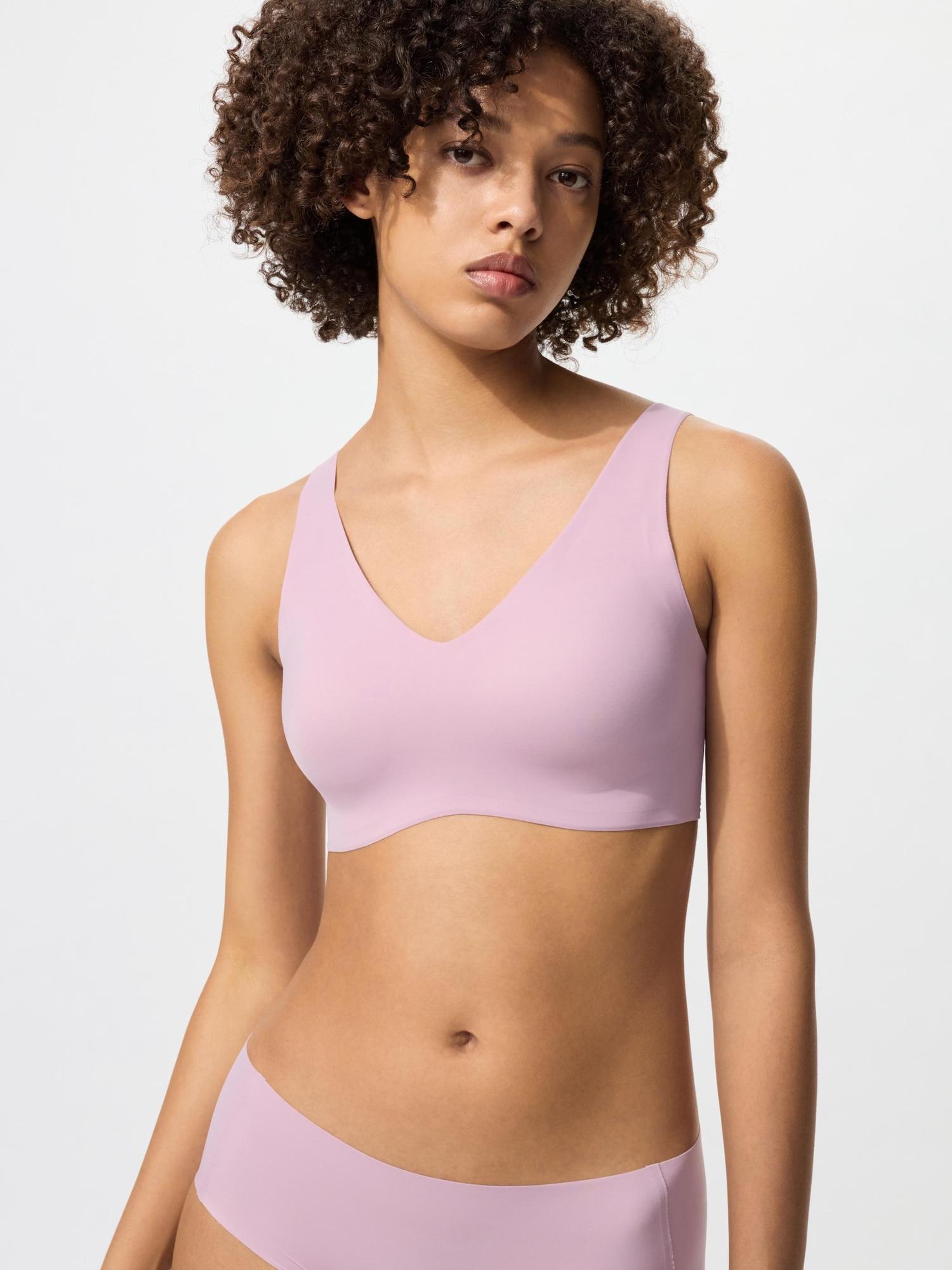 

Бюстгальтер Uniqlo Airism Wireless Ultra Relax 71 PURPLE/WOMEN M