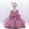 Children's Princess Formal Flower Girl Dress with Bow