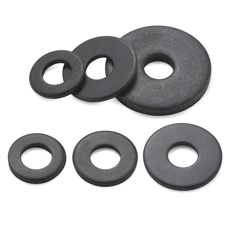 Shuntian High Strength Black Flat Washer: Grade 4.8 & 12.9 for M3 to M12 Screws