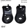 Left & Right Radiator Upper Mount Bracket For 2016 - Honda Civic
