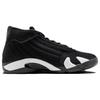 Air Jordan 14 Retro Schwarz Weiß Herren Sneaker University-Rot 487471-016