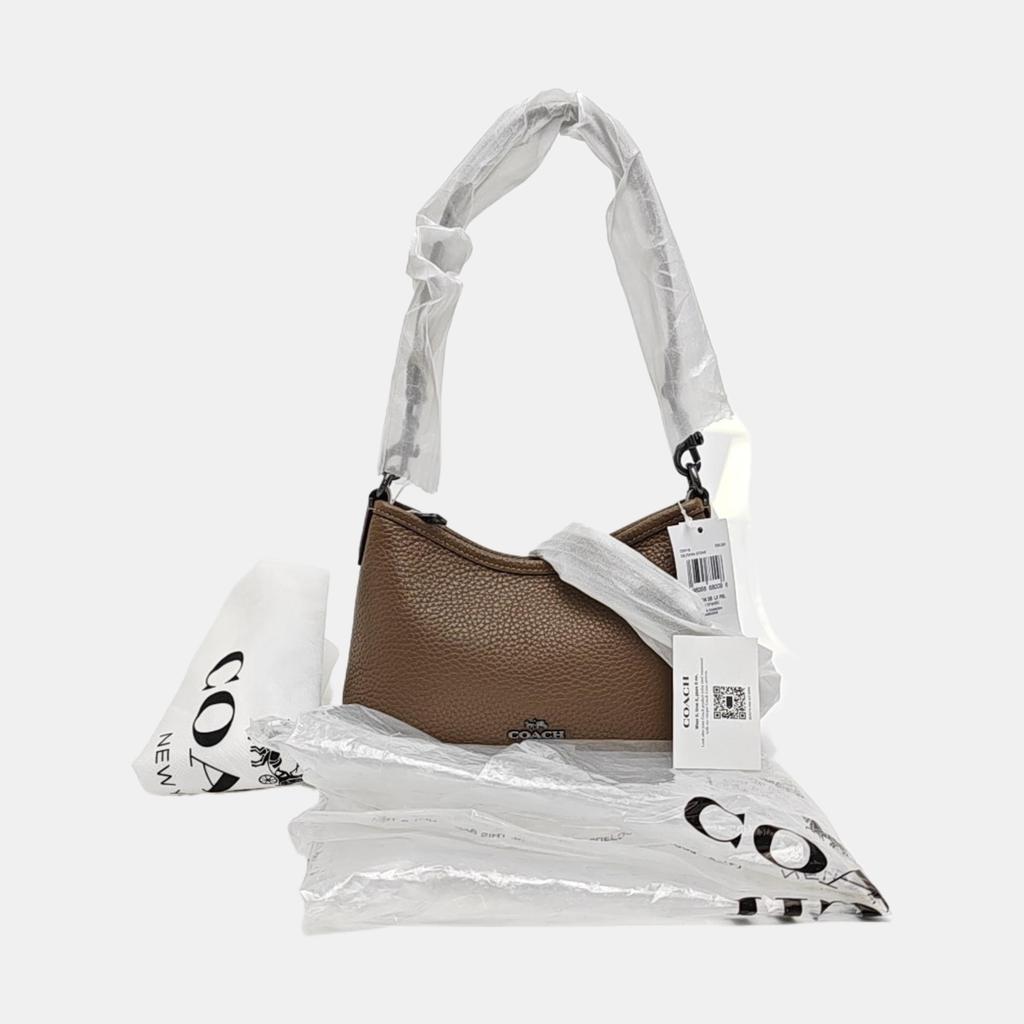 [Pre-Owned] Laurel 19 Letter Logo Detachable Leather Crossbody Shoulder Bag Small - Excellent #1BA0C4P