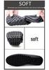 Men's Genuine Leather Slip-On Driving Shoes - Soft Sole Business Casual Flats, Large Size