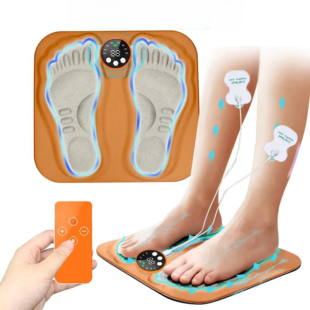 3D Smart Foot Massage Pad RF Remote Feet Massager 8 Modes 29 LevelsImprove Blood Circulation Relax Muscles Slim Legs Foot Pad