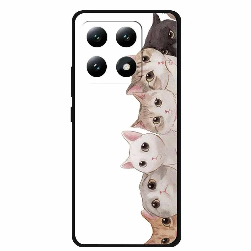3D Flowers Case For Xiaomi 17 pro max Coque Relief Embossed Blossoms Funda Silicone Soft Back Phone Cover For Xiaomi17 TPU Para
