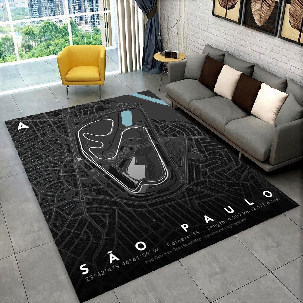 27 Style Sports City Event Map Racing Track Carpet Rug for Home Living Room Bedroom Sofa Doormat Decor,kids Non-slip Floor Mat