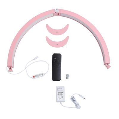 27.5inch Desktop Half Moon Beauty Light 3200K‑5600K 40W 320LED 2000LM with Remote Control Half Moon