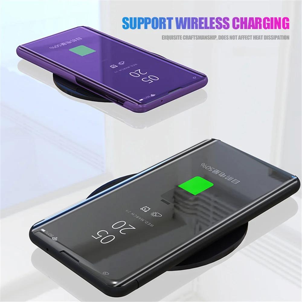 Flip Mirror Cases For Samsung Galaxy A55 A16 A56 A36 A26 A35 A25 A15 5G Phone Case For Samsung A54 A52 A32 A22 A12 A71 4G Cover