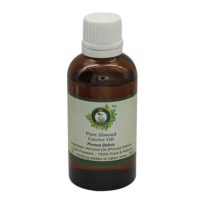 R V Essential Prunus Dulcis Pure Almond Carrier Oil 50ml