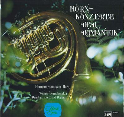 LP Schallplatte HERMANN BAUMANN, WIENER SYMPHONIKER - Hornkonzerte Der Romantik Schumann ULS3247P MPS 1976 Japan Klassisch Gebraucht